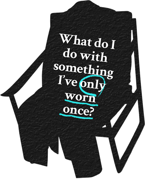 what do I do with something I've only worn once