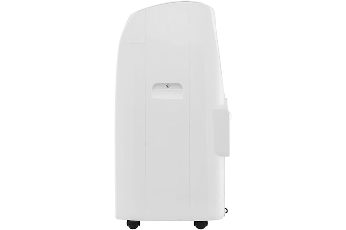'Rear view of LG 9,000 BTU portable air conditioner P9NC09TSED0