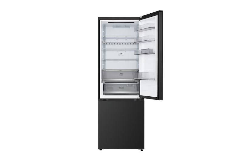LG 465L Koel‑vriescombinatie Zwart | DoorCooling+™ | LinearCooling™ | Extra Wide | LG NL, GBBW322AEV