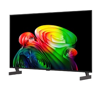 Een alpha 8 AI-processor 4K Gen3 van de LG OLED AI B6 straalt in blauw licht op een printplaat en benadrukt de AI-verwerkingsprestaties met een tot 5 keer snellere NPU, 10% snellere CPU-verwerking en 20% grotere geheugencapaciteit.