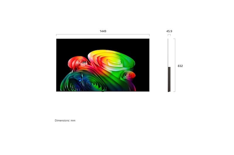 65 inch LG OLED AI B6 4K Smart TV 2026