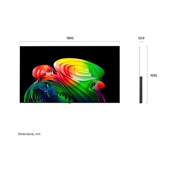83 inch LG OLED AI B6 4K Smart TV 2026