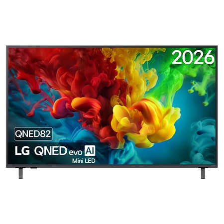 55 inch LG QNED evo AI QNED82 Mini LED 4K Smart TV 2026 - 55QNED82B6B