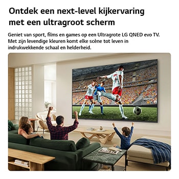 LG 75 inch LG QNED evo AI QNED82 Mini LED 4K Smart TV 2026, 75QNED82B6A
