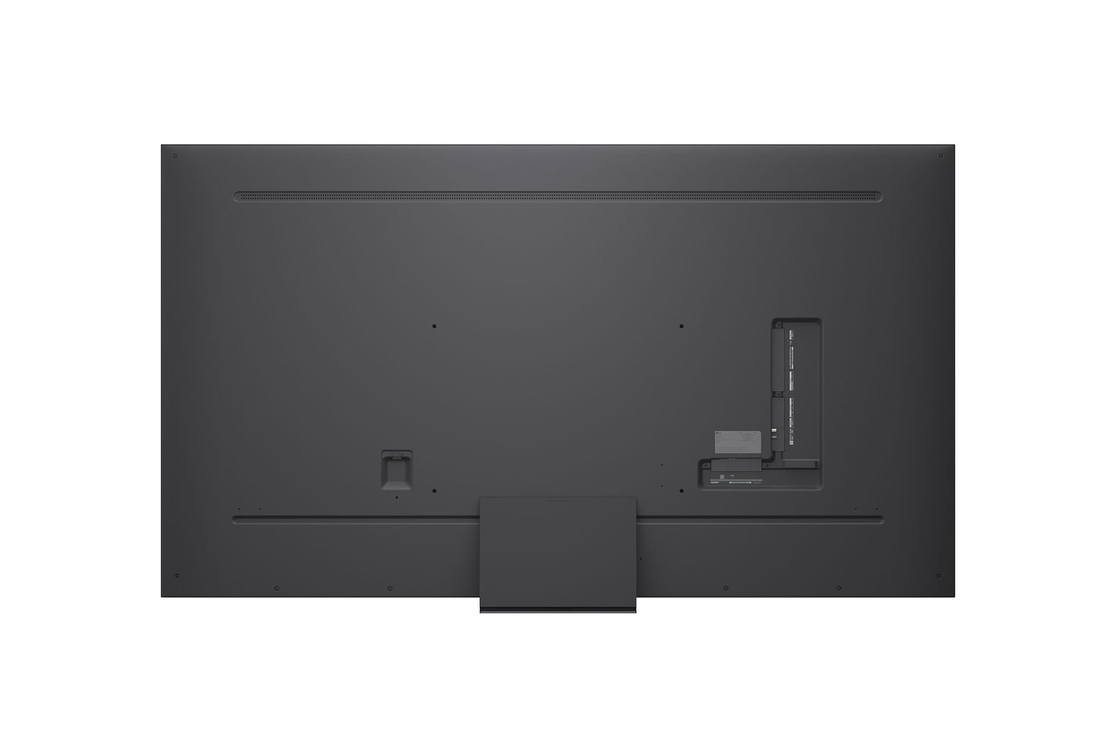 Een LG QNED evo AI QNED85 Mini LED met Dynamic QNED Color Pro vult het scherm met levendige, vloeiende uitbarstingen van veelkleurige, verfachtige bewegingen, waardoor de verbeterde kleurlevendigheid wordt getoond, gecertificeerd voor 100% kleurvolume.