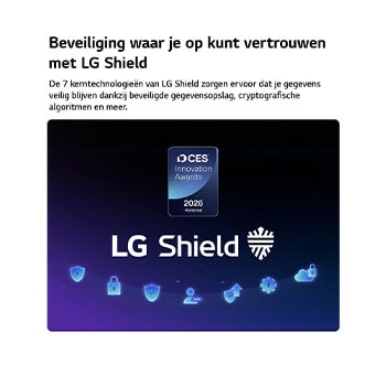 Een LG QNED evo AI QNED85 Mini LED heeft een AI Hub voor personalisatie, met een AI-pictogram boven een afstandsbediening omringd door labels voor Multi AI Search, AI Concierge, AI Voice ID met My Page, AI Chatbot, AI Picture Wizard en AI Sound Wizard.