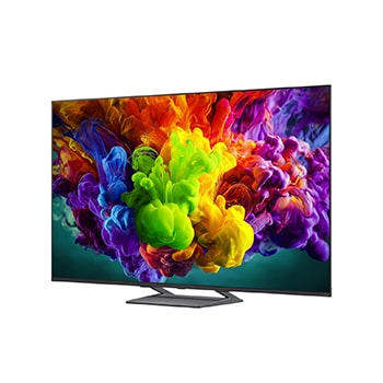 LG QNED evo AI QNED90 Mini LED with Dynamic QNED Color fills the screen with vivid, fluid bursts of multicolored, paint-like motion, delivering lively color expression and 100% color volume for dynamic visuals.