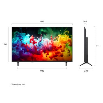 50 inch LG QNED AI QNED72 Mini LED 4K Smart TV 2026