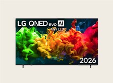 LG QNED evo AI Mini LED QNED80 displaying colorful and vivid visuals on its screen that showcase its picture quality.