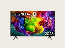 LG QNED evo AI Mini LED QNED90 displaying colorful and vivid visuals on its screen that showcase its picture quality.