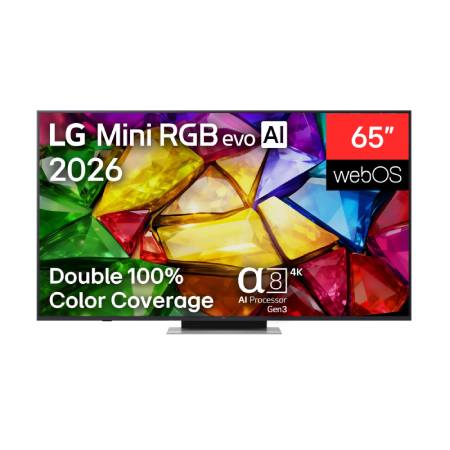 65-calowy LG Mini RGB evo AI MRGB86 4K Smart TV 2026 - 65MRGB86B6A