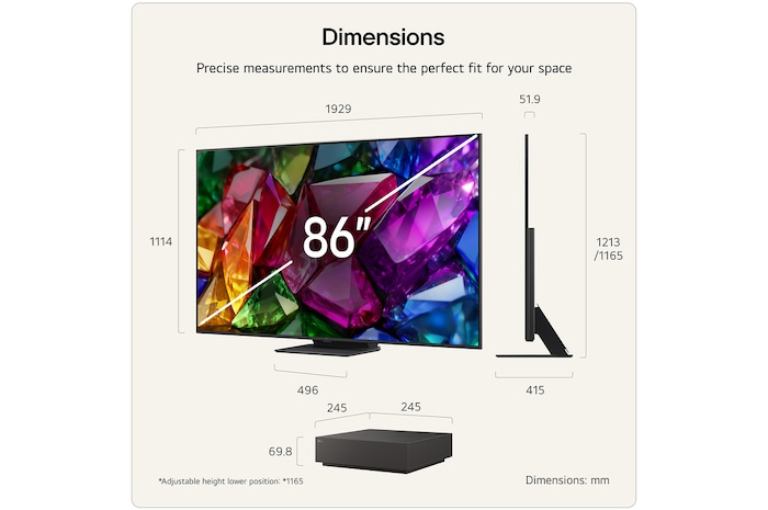 Dimensions