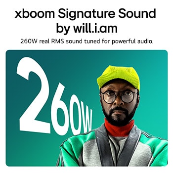 Cartão USP: xboom Signature Sound by will.i.am
