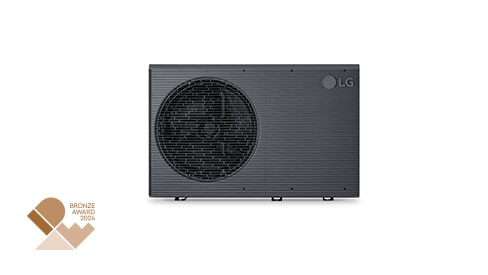 LG THERMA V™ R290 Monobloc with IDEA Award 2024 logo