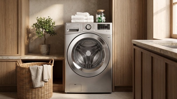 Discover the benefits of steam washing with LG washing machines