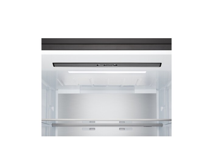 Vy framifrån av DoorCooling+™-ventilation