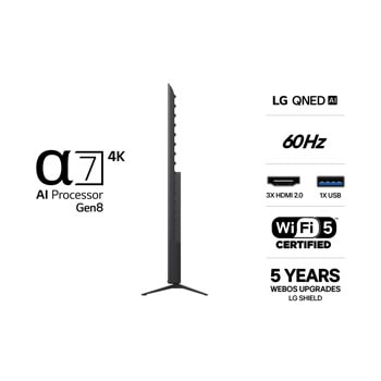 LG 85" QNED7E 4K AI TV - 2026