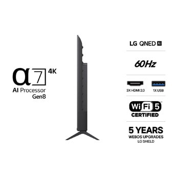 LG 55" QNED7E 4K AI TV - 2026