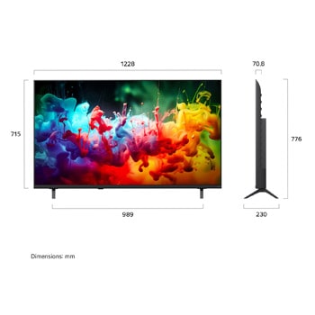 LG 55" QNED7E 4K AI TV - 2026