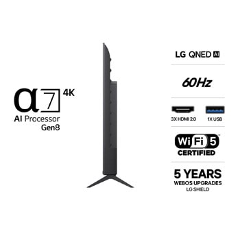 LG 65" QNED7E 4K AI TV - 2026