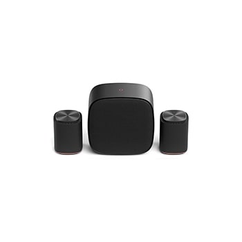 Front view of Sound Suite Stereo Suite 7 Pro (set) with 2 surround speakers & subwoofer (W7 + M7 2ea) W7.M7001