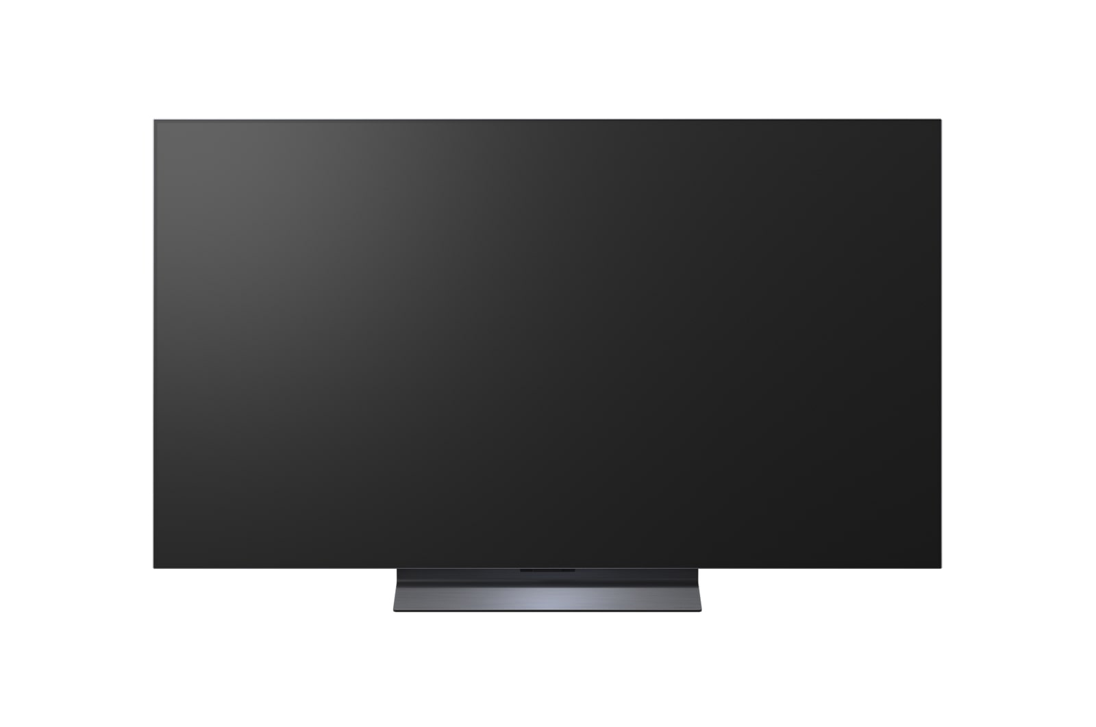 The front view of the LG OLED evo AI C6, released in 2026, displays an image of layered, multicolored forms, featuring Perfect Black & Perfect Color, along with the World’s No.1 OLED TV for 13 Years badge.