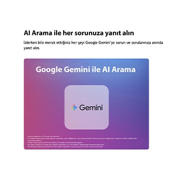Yapay Zeka kategorisinde verilen 2026 CES Innovation Awards Honoree rozeti, Google Gemini ve Microsoft Copilot destekli Çoklu AI aramasını takdir eder.
