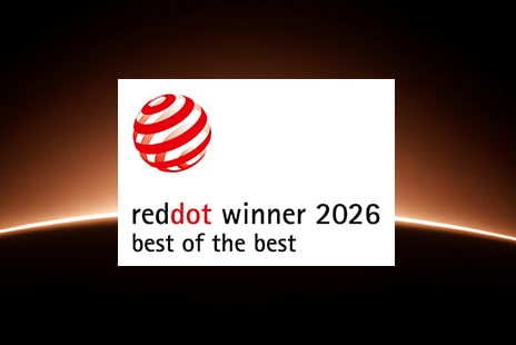 LG OLED evo AI W6 Wallpaper TV, Red Dot Design Award 2026 Best of the Best unvanına layık görüldü.