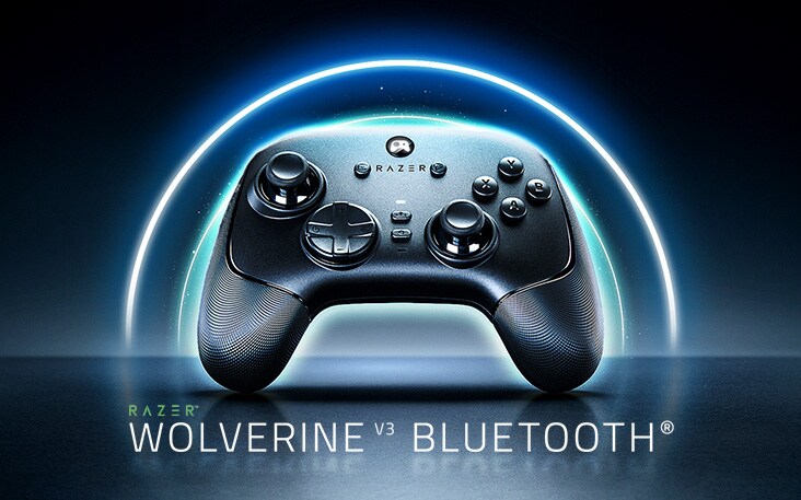 Bluetooth Ultra Düşük Gecikmeli LG TV, ekranda “Razer Wolverine V3 Bluetooth” etiketli bir kablosuz oyun kumandasını göstererek duyarlı oyun deneyimi için optimize edilmiş Bluetooth kumanda desteğini sergiler.