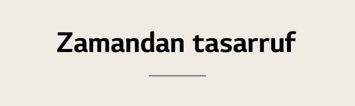 Zamandan tasarruf