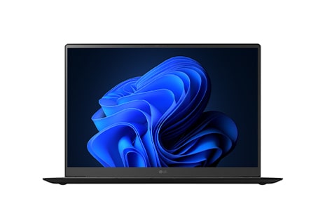 17 吋 LG gram Pro 筆記型電腦前視圖