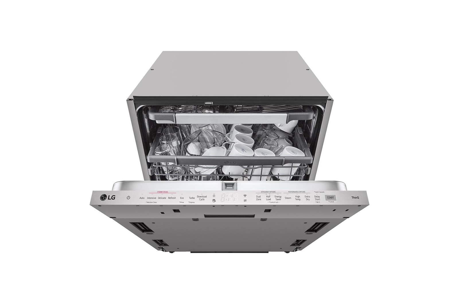 Front view of QuadWash™ Built-in Dishwasher - DB365TXS
