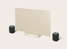 A pair of M9 speakers LG AI Stereo Suite 9