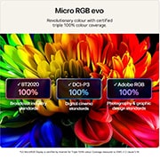 75 inch LG Micro RGB evo AI MRGB96 4K Smart TV 2026 