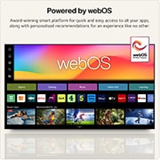 LG 65 inch LG Mini RGB evo AI MRGB88 4K Smart TV 2026, 65MRGB88B6B