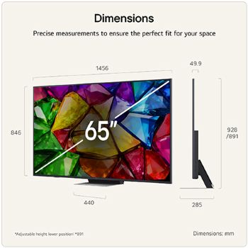 LG 65 inch LG Mini RGB evo AI MRGB88 4K Smart TV 2026, 65MRGB88B6B