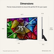 75 Inch LG Mini RGB evo AI MRGB9M True Wireless 4K Smart TV