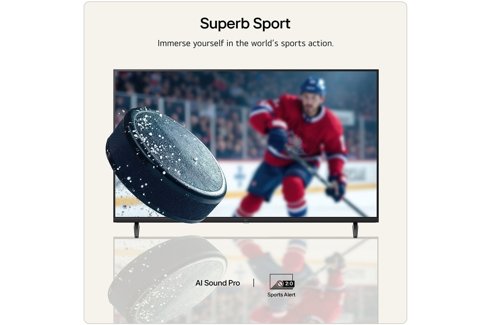 LG NANO 4K UHD AI NU85 home screen navigates into the LG Channels interface, with free live TV channels, movies, and exclusive content. It highlights direct access to hundreds of entertainment options with no payment, no subscription, and no set-top box required.