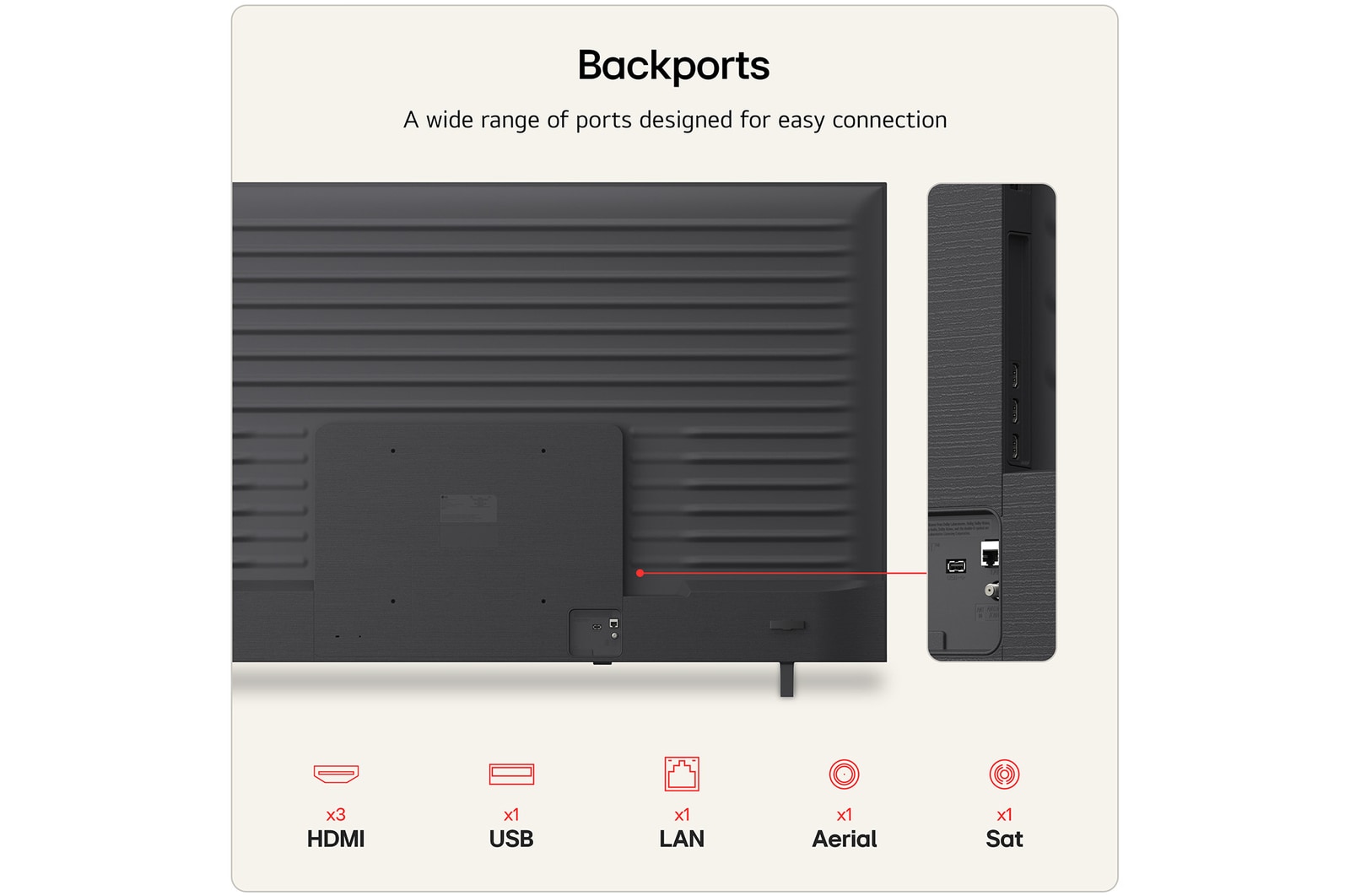 LG NANO 4K UHD AI NU85 Sports Forecast by AI Concierge displays a live soccer match with an on-screen AI panel presenting predictions, game insights, and league data, suggesting how AI analyzes gameplay to forecast match outcomes. 