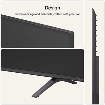 LG NANO 4K UHD AI NU85 with Nano Detail Enhancer shows a feather image, powered by the alpha AI Processor that detects fine textures to enhance contrast and depth and deliver a clearer, more three-dimensional 4K picture.