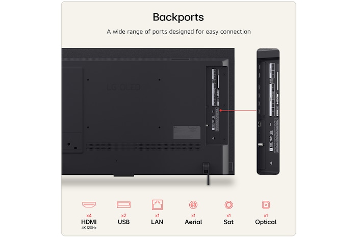 42 Inch LG OLED evo AI C6 4K Smart TV 2026