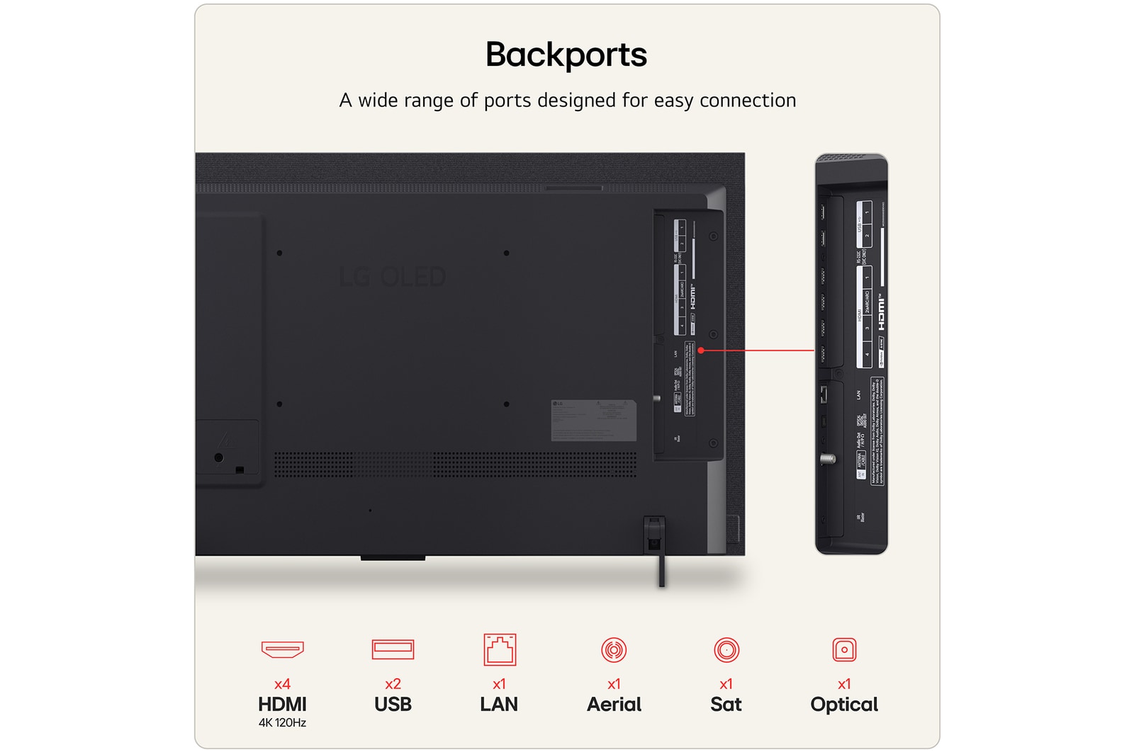 42 Inch LG OLED evo AI C6 4K Smart TV 2026