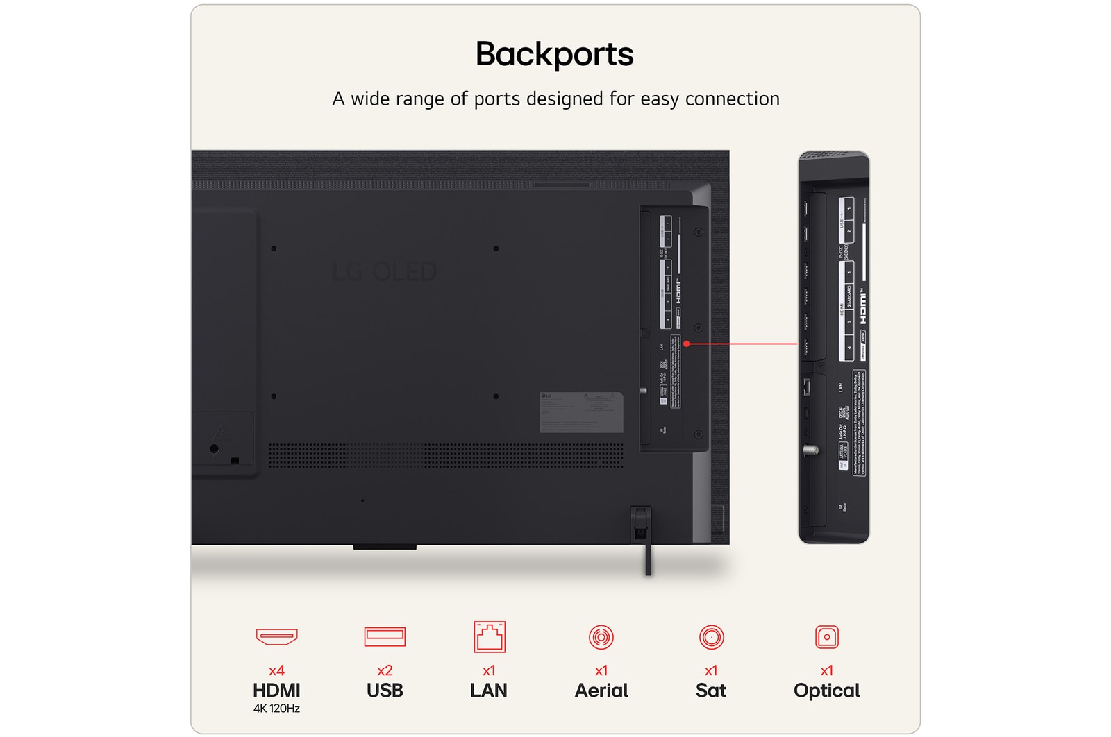 42 Inch LG OLED evo AI C6 4K Smart TV 2026