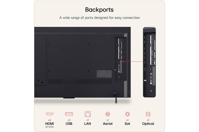 42 Inch LG OLED evo AI C6 4K Smart TV 2026