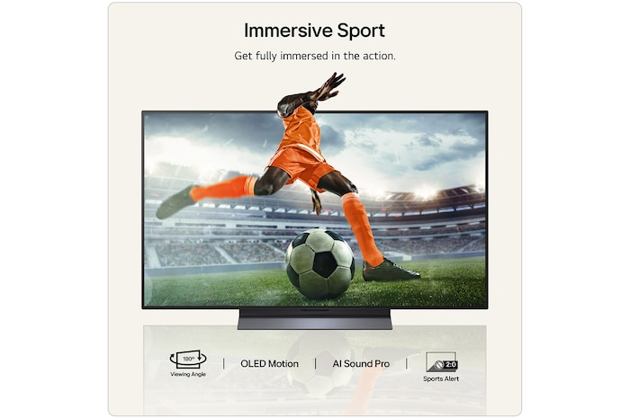 48 Inch LG OLED evo AI C6 4K Smart TV 2026
