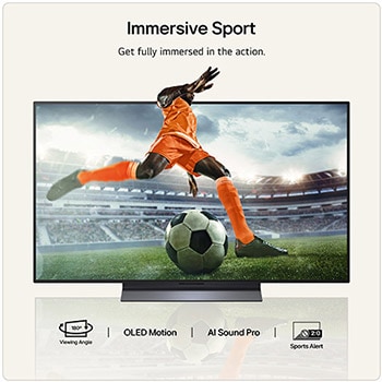 48 Inch LG OLED evo AI C6 4K Smart TV 2026