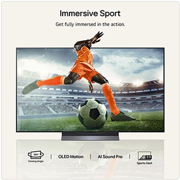 55 Inch LG OLED evo AI C6 4K Smart TV 2026