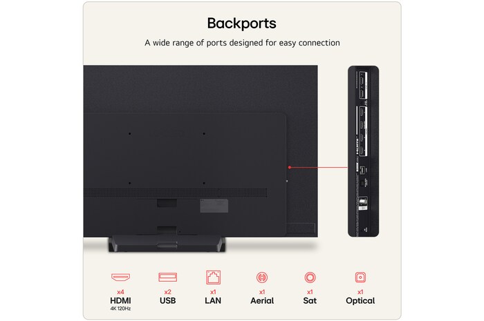 55 Inch LG OLED evo AI C6 4K Smart TV 2026