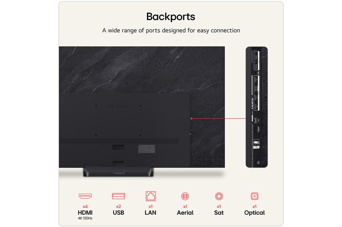 65 Inch LG OLED evo AI C6 4K Smart TV 2026