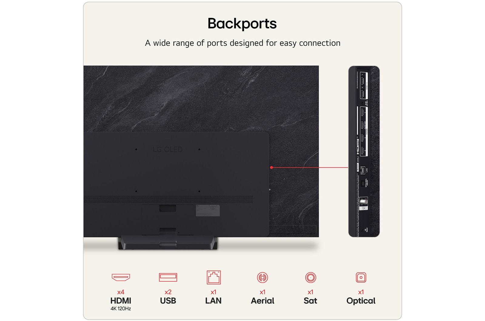 65 Inch LG OLED evo AI C6 4K Smart TV 2026